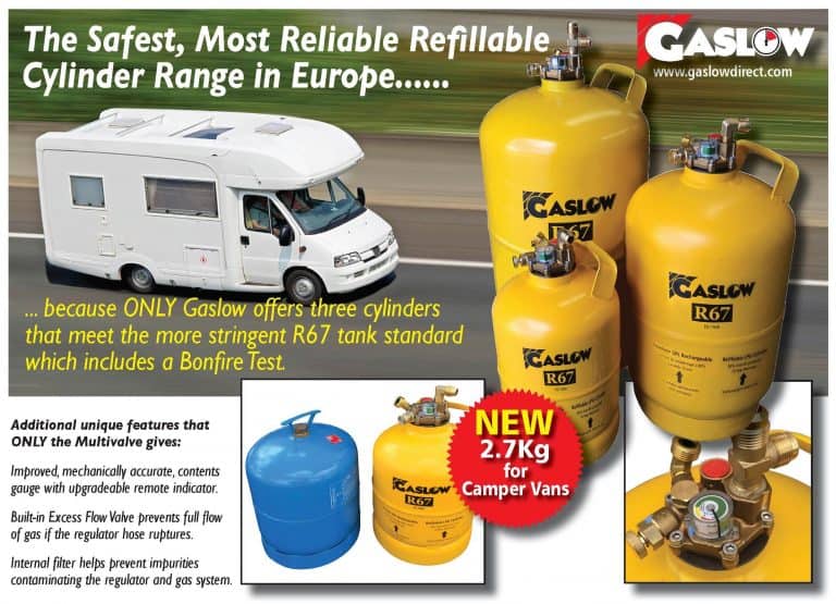 Refillable LPG Propane Bottles For Caravans/Motorhomes
