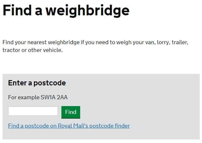 How to Find a Public Weighbridge for a Caravan, Motorhome or Campervan