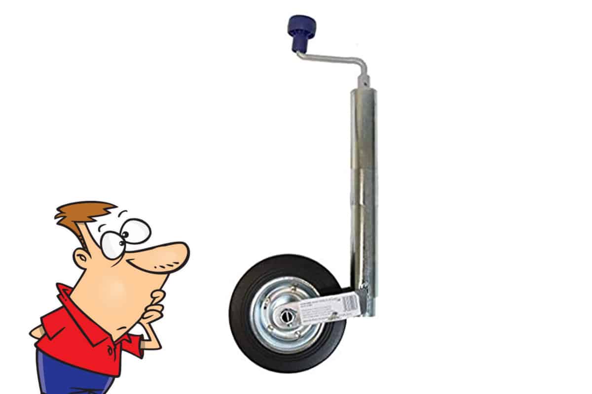 The Best Caravan Jockey Wheel Plastic, Rubber or Air?