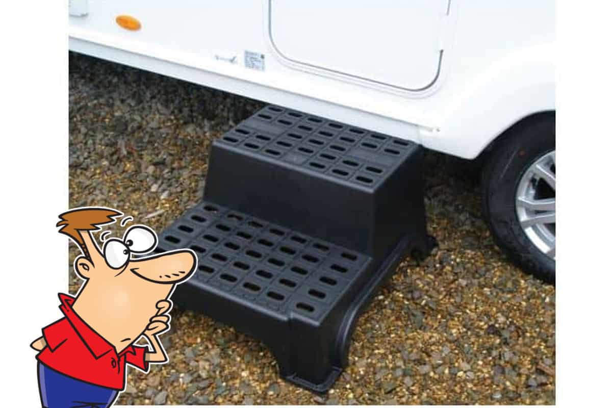 Caravan Steps What's Best, Plastic or Metal Steps?
