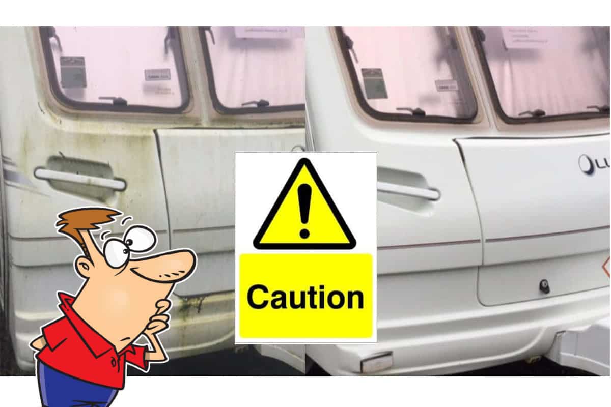 How NOT To Clean Your Caravan
