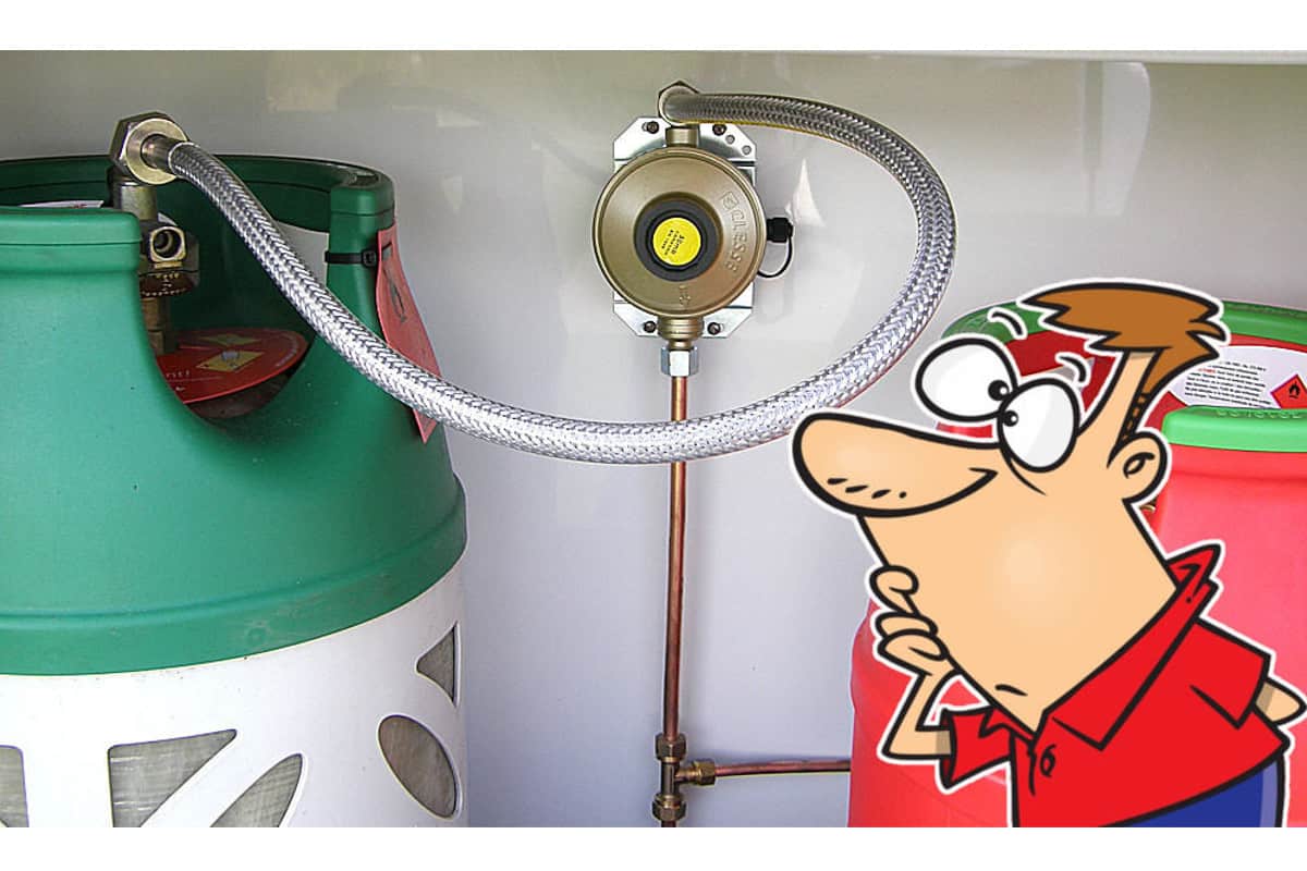 How To Change A Gas Bottle In A Caravan/Motorhome