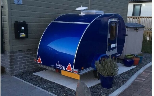 Mini Teardrop Caravan/Camper Driveway Storage